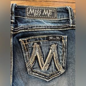 Miss me jeans Size 24 Easy Boot